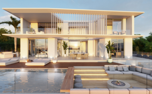 SE VENDE Exclusiva Villa de Lujo con Vistas al Mar, Amplios Espacios y Piscina Climatizada. 